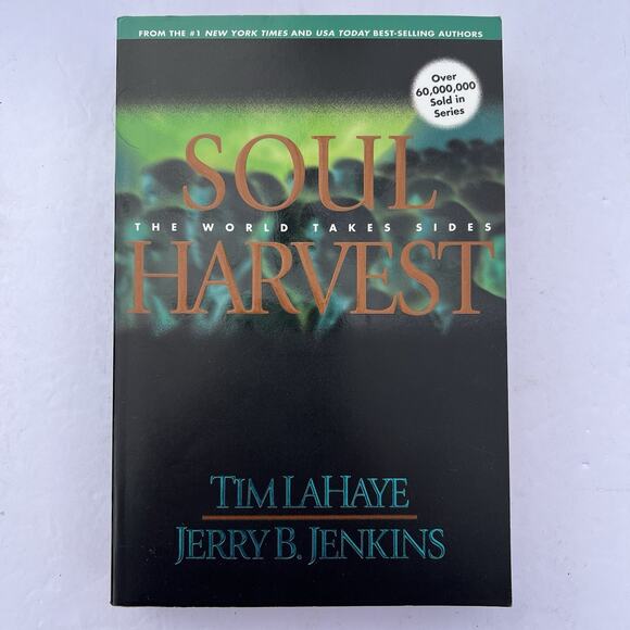 Left Behind Series Paperback Book 4 Soul Harvest Tim LaHaye and Jerry B Jenkins - Picture 1 of 5